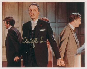 Lot #966 Christopher Lee - Image 2