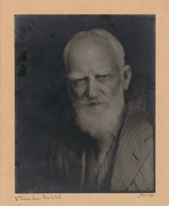 Lot #236 George Bernard Shaw - Image 1