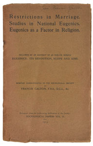 Lot #469 Francis Galton - Image 1