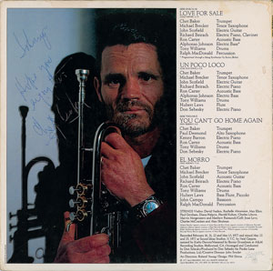 Lot #774 Chet Baker - Image 1