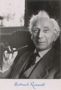 Lot #503 Bertrand Russell - Image 1