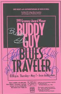 Lot #838 Buddy Guy and Blues Traveler - Image 1