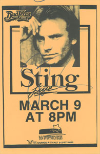 Lot #866 The Police: Sting - Image 1