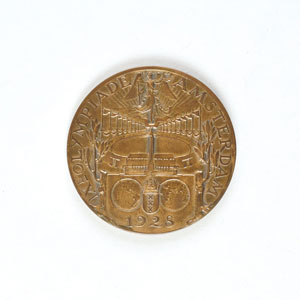 Lot #9543  Amsterdam 1928 Summer Olympics Participation Medal and Collection of Gerrit Eijsker - Image 2