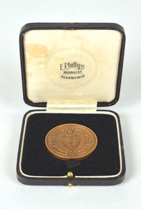 Lot #9543  Amsterdam 1928 Summer Olympics Participation Medal and Collection of Gerrit Eijsker - Image 4