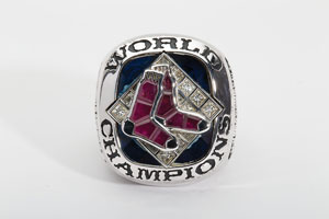 Lot #9418  2007 Boston Red Sox World Series Championship Ring - Image 1