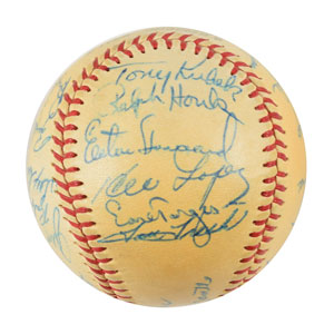 Lot #9306  NY Yankees 1961 Signed Baseball - Image 3