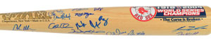 Lot #9243  Boston Red Sox 2004 Team-Signed Baseball Bat - Image 3