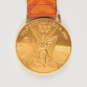Lot #9641  Athens 2004 Summer Olympics Gold Winner's Medal