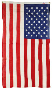 Lot #9370  1995 Cal Ripken, Jr. United States Capitol Flag - Image 1