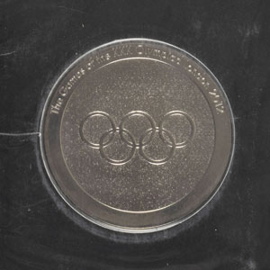 Lot #9653  London 2012 Summer Olympics Cupronickel Participation Medal - Image 3