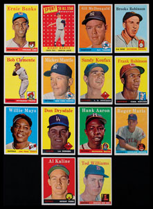 Lot #9189  1958 Topps Near Set of (484/494) Cards