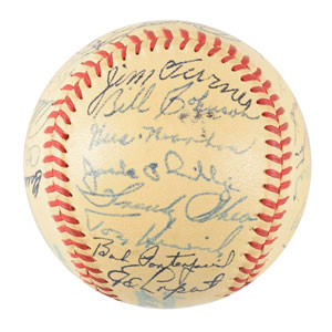 Lot #9300  NY Yankees 1940-50s Collection of (4) Team Signed Baseballs - Image 7