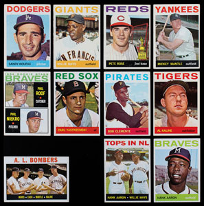 Lot #9204  1964 Topps Complete Set of (587) Cards