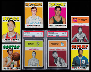 Lot #9444  1961-1972 Topps and Fleer Basketball