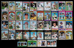 Lot #9223  1970-76 Topps Baseball Complete Card Set Run (7 sets)