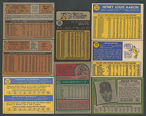 Lot #9223  1970-76 Topps Baseball Complete Card Set Run (7 sets) - Image 7