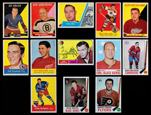 Lot #9483  1957-71 Topps Hockey Collection of