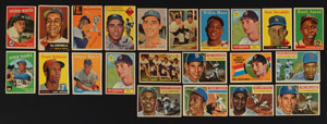 Lot #9165  1951-1969 Topps & Bowman HOFer Collection of (52) Cards