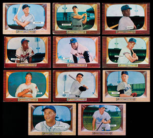 Lot #9178  1955 Bowman Complete Set of (320) Cards