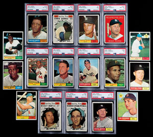 Lot #9196  1961 Topps Complete Set (587)