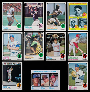 Lot #9228  1973 Topps Complete Set of (660) Cards