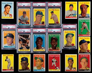 Lot #9188  1958 Topps Complete Set of (494) Cards