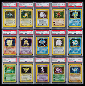Lot #9505  1999 Pokemon Trading Card Sets