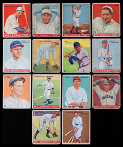 Lot #9101  1933 Goudey Baseball Collection