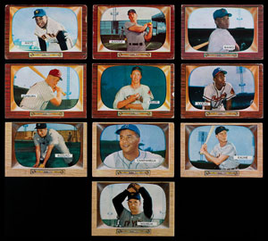 Lot #9177  1955 Bowman Complete Set of (320) Cards