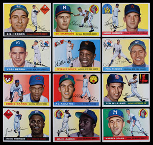 Lot #9180  1955 Topps Near Set of (203) Cards