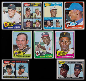 Lot #9209  1965 Topps Near Complete Set of (594) cards
