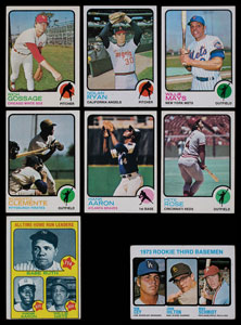 Lot #9227  1973 Topps Complete Set of (660) Cards - Image 1