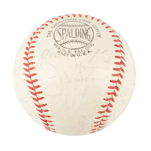 Lot #9307  NY Yankees 1964 Signed Baseball