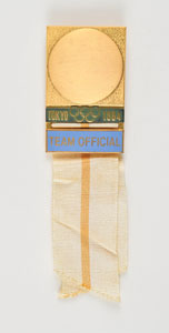 Lot #9584  Tokyo 1964 Summer Olympics (2) Badges - Image 3