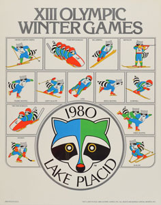 Lot #8094  Lake Placid 1980 Winter Olympics Group of (4) Posters - Image 3