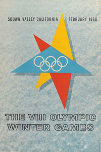 Lot #9576  Squaw Valley 1960 Winter Olympics Poster