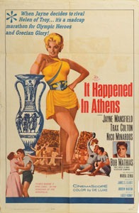 Lot #9666  It Happened in Athens and Walk, Don't Run Posters