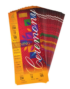 Lot #9661  Olympic Tickets - Image 2