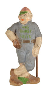 Lot #9355  1920s Babe Ruth Carnival Figurine - Image 1