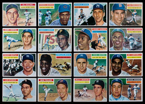 Lot #9182  1956 Topps Complete Set of Cards