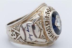 Lot #9407  1955 Brooklyn Dodgers World Championship Ring - Image 5