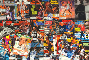 Lot #9447  Basketball Collection of (27) Signed Sports Illustrated Magazines - Image 1
