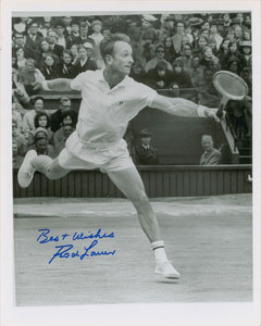 Lot #9492  Tennis Group of (5) Signed Photographs - Image 1