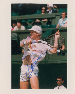 Lot #9492  Tennis Group of (5) Signed Photographs - Image 5