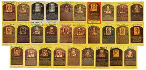 Lot #9233  Baseball Hall of Famers Collection of (29) Signed HOF Cards