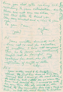 Lot #9249 Ty Cobb Autograph Letter Signed - Image 2