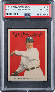 Lot #9062  1915 Cracker Jack #14 Samuel Crawford