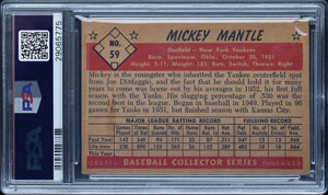 Lot #9119  1953 Bowman Color #59 Mickey Mantle PSA EX 5 - Image 2
