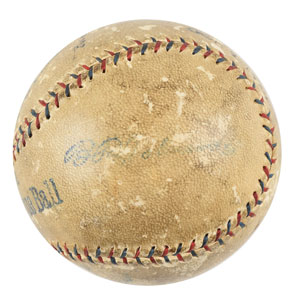 Lot #9273 Walter Johnson 1924 World Series Signed Baseball  - Image 5